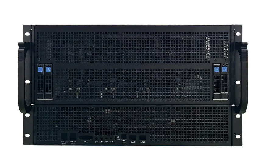 6U GPU Server Chassis for 8cards 4090GPU