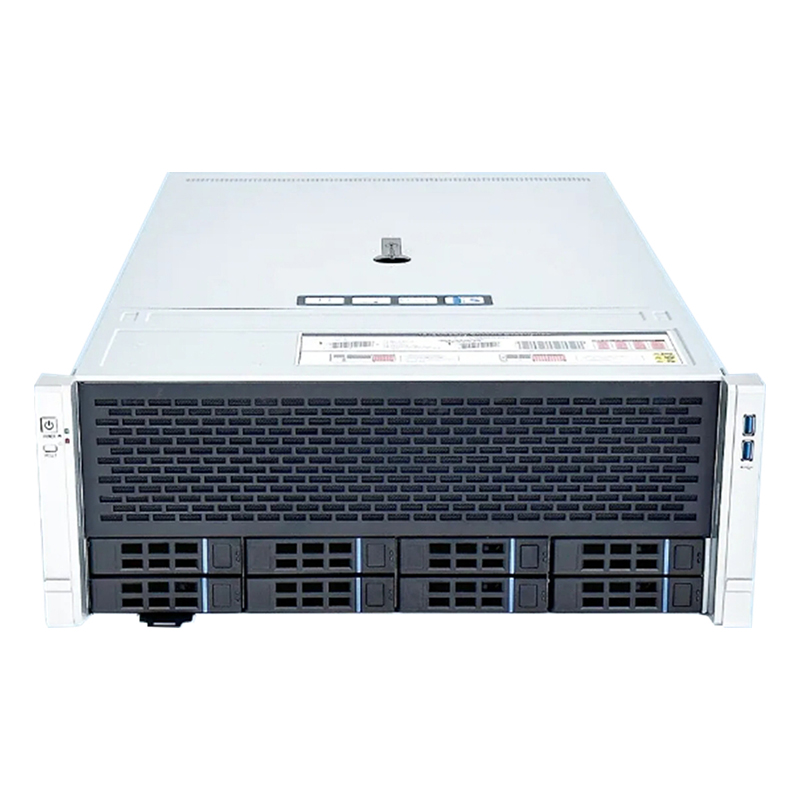 4U GPU Case Surporting 2 CRPS Modules & 4 GPU