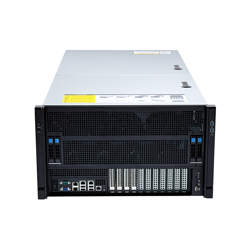 6U GPU Case Surporting 5 CRPS Modules, 8 GPU