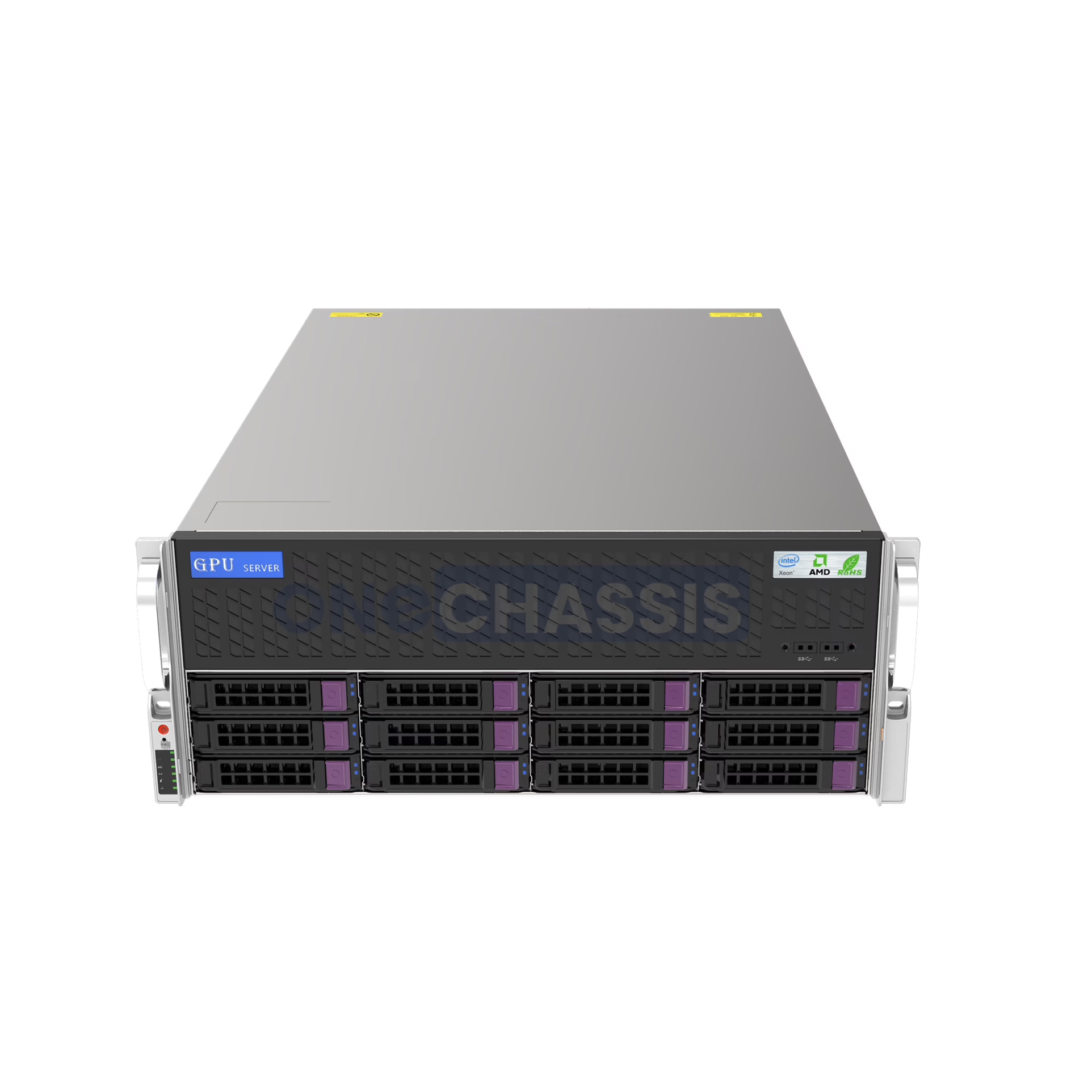 4U 12Bay GPU Server Chasis -OCG466-4H12-C