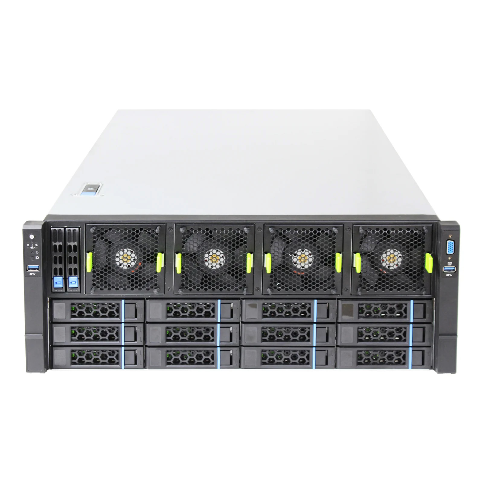 4U Rack-mounted GPU Server Chassis -OCG4885-9H12-T
