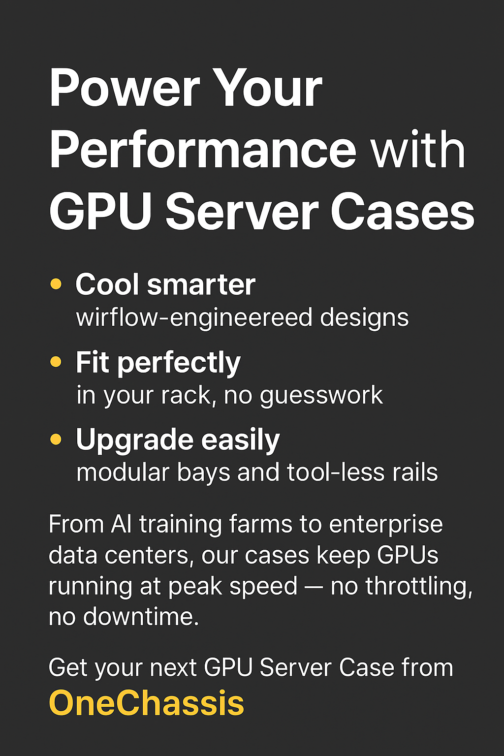 Your Next GPU Server Case Shouldn’t Be An Afterthought