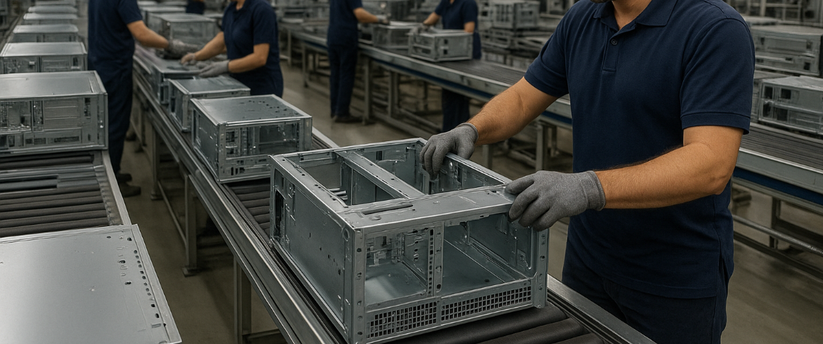 How can I simply verify the authenticity and qualifications of a factory when importing server chassis from China?