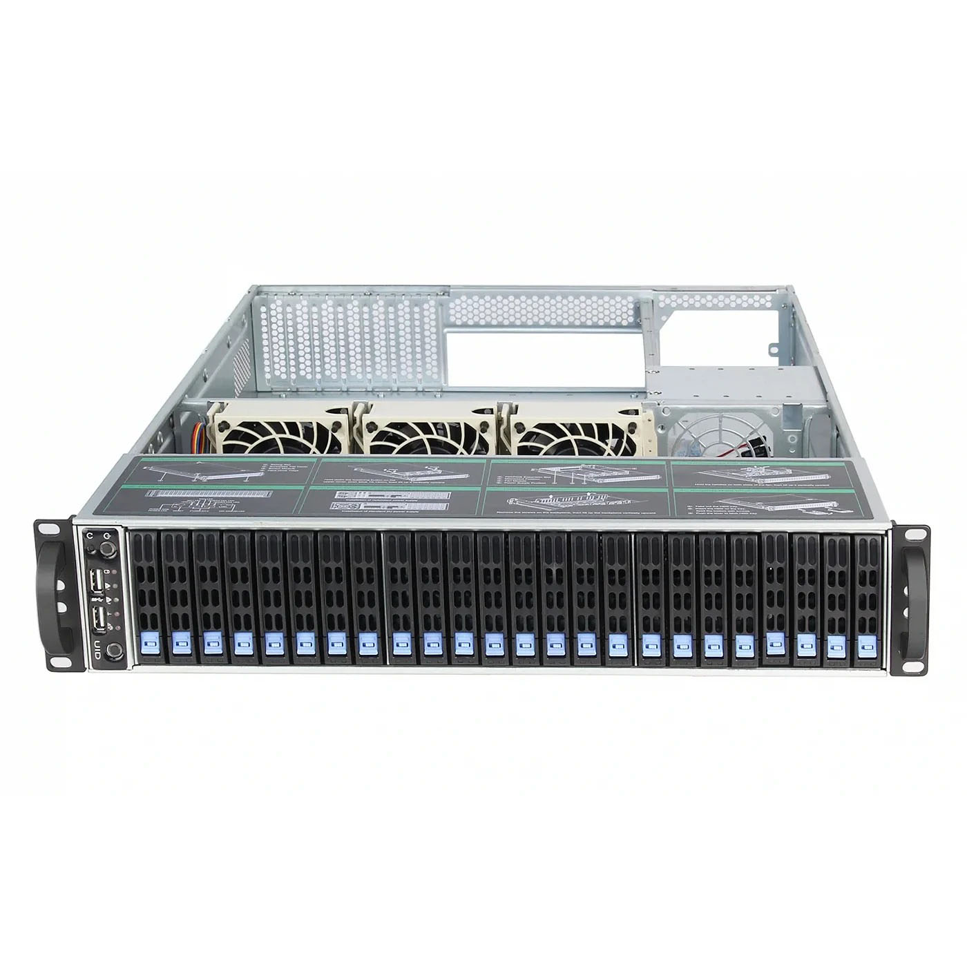 2U 24* HDD Rackmount Server Chassis -OCS2650U-H24-T