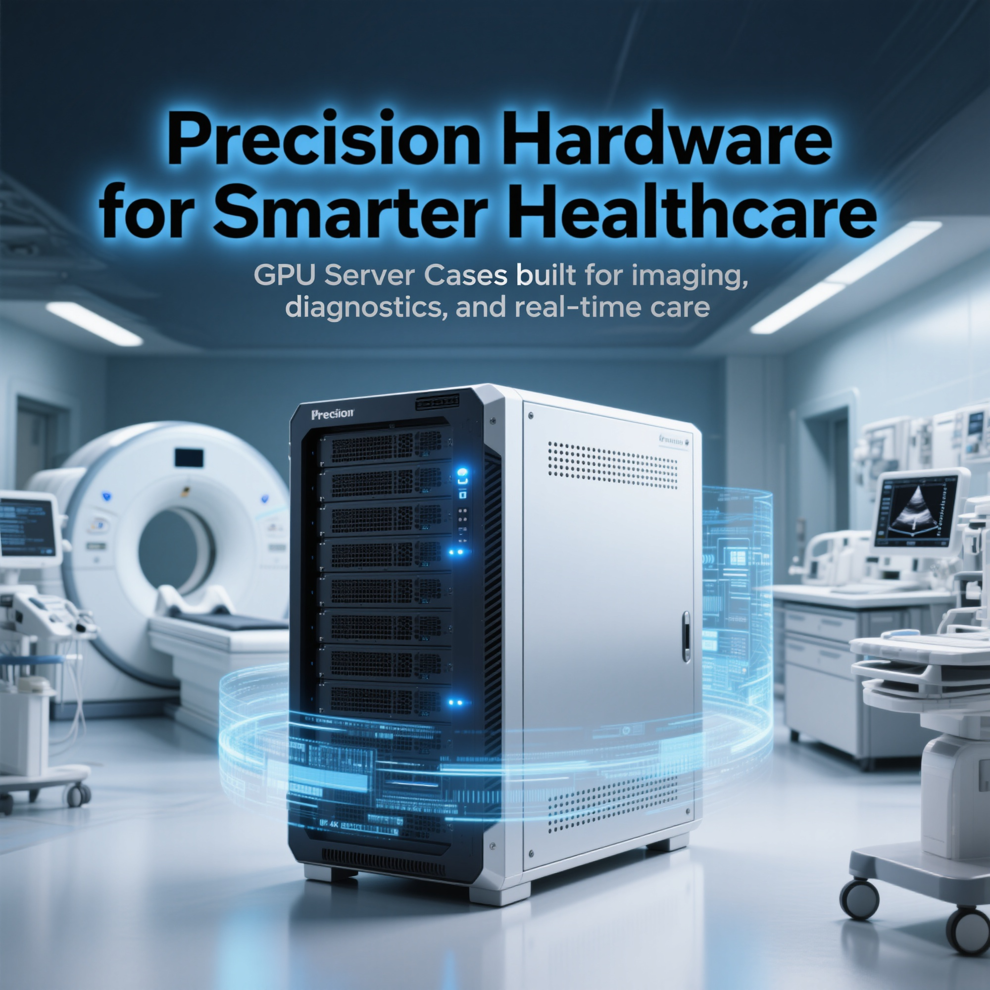 GPU Server Cases for Healthcare: Precision at Scale